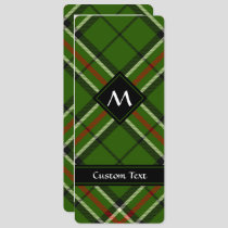 Green, Black, Red and White Tartan Invitation