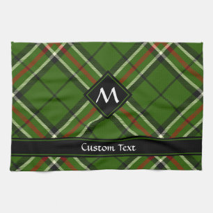 Green, Black, Red and White Tartan Kitchen Towel