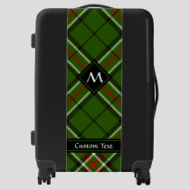 Green, Black, Red and White Tartan Luggage