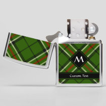 Green, Black, Red and White Tartan Zippo Lighter