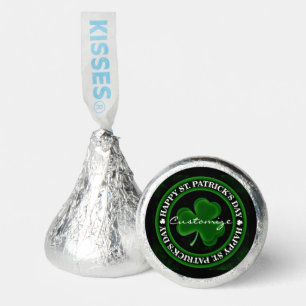 green/black Shamrock St Patrick's Day Irish Pride Hershey®'s Kisses®
