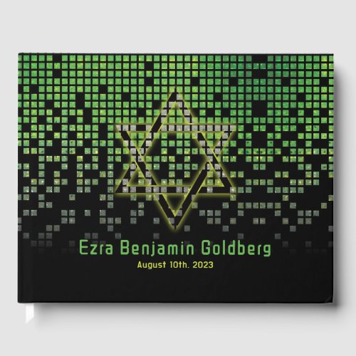 Green Black Video Game Gamer Bar Mitzvah