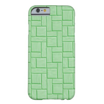 Green Block Barely There iPhone 6 Case
