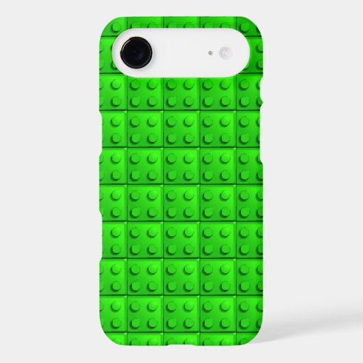 Green blocks pattern iPod touch (5th generation) case (Back)