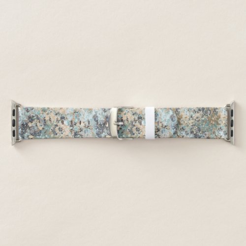 Green Blue and Turquoise Marble Apple Watch Band