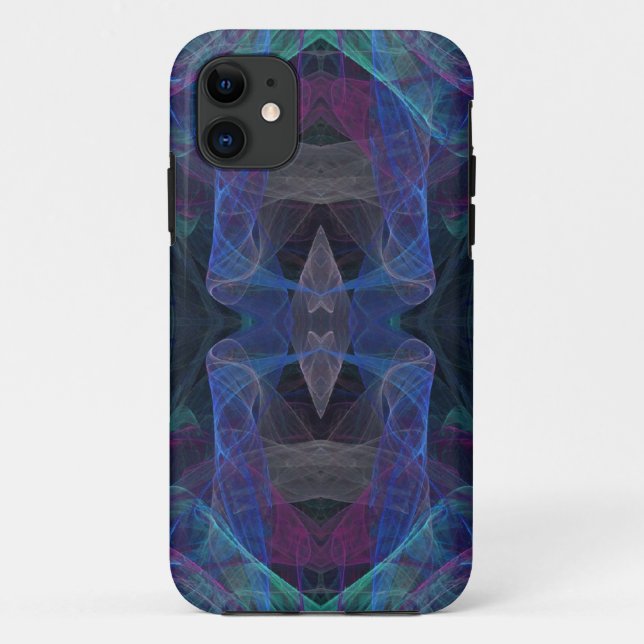 Green, Blue & Bla  iPhone 5 Case-Mate Barely There Case (Back)