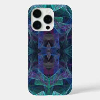 Green, Blue & Black Fractal - adjusts for all case