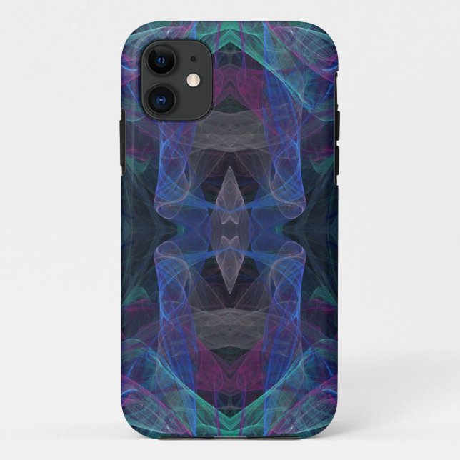 Green, Blue & Black iPhone 5 Custom Case-Mate ID Case (Back)