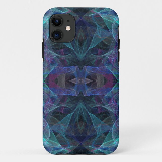 Green, Blue & Black iPhone 5 Custom Case-Mate ID Case (Back)