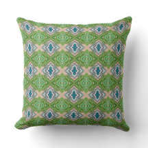 Green Blue Gray Unique Pattern