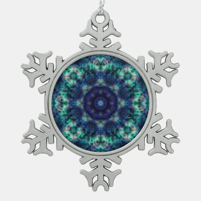 Green blue  ornament (Front)