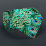 Green Blue Peacock Feather Pattern Tie. Neck Tie<br><div class="desc">Green Blue Peacock Feather Pattern Tie. Customize by adding photo,  text,  name or image. Great birthday or Valentine gift for dad,  brother,  boyfriend,  groom or husband.</div>