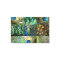 Green Blue Peacock photo collage