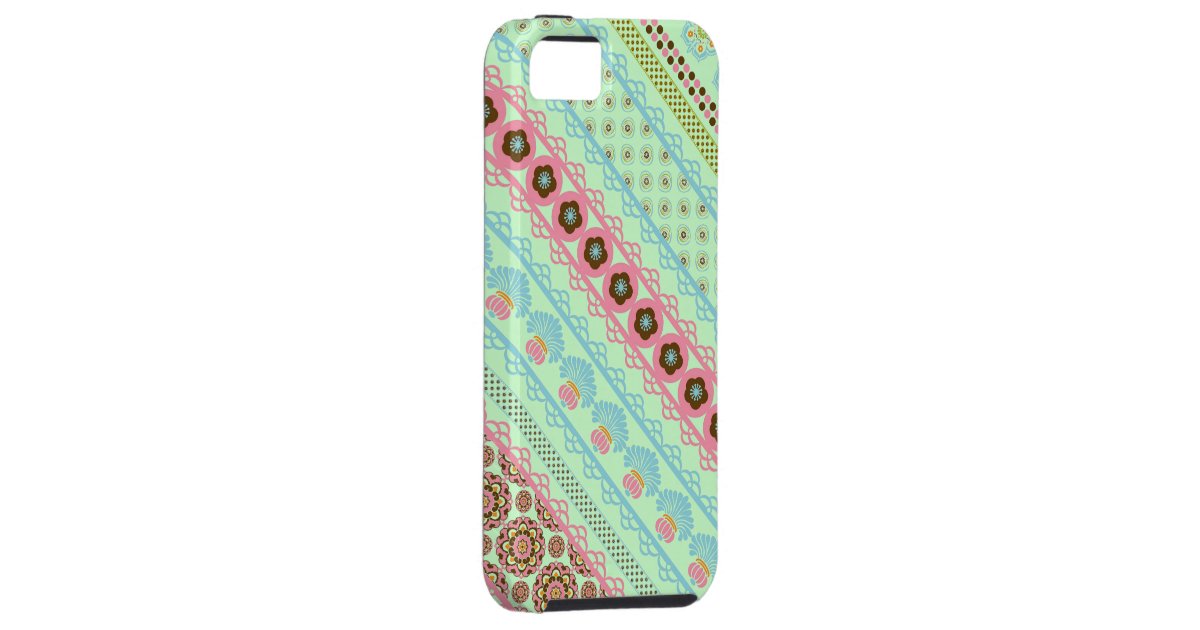 Green Boho Chic iphone 5 Case | Zazzle