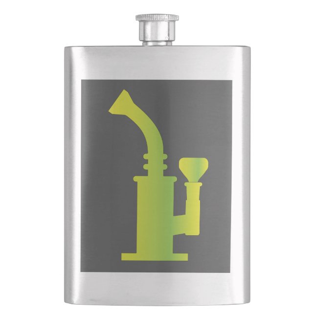 Green Bong Flask (Front)