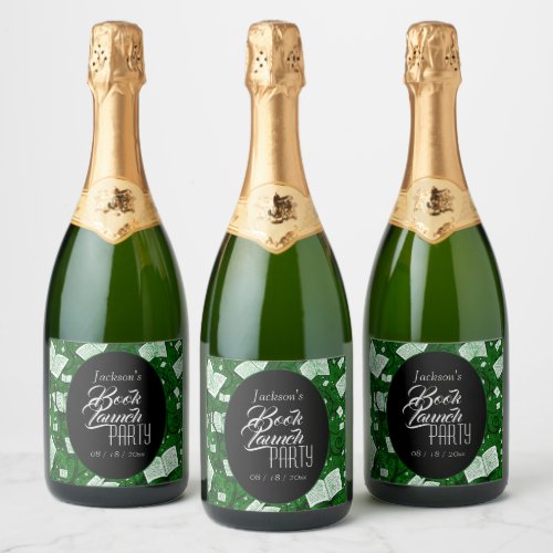Green Book Launch Party Sparkling Wine Label