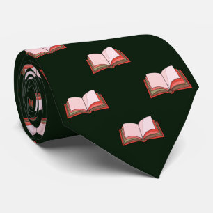 Green Book Lover's Novelist Work, Graduation Gift Neck Tie