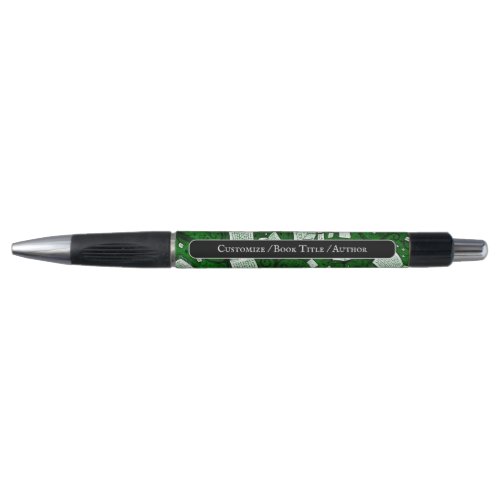 Green Books Background Promotional Pen