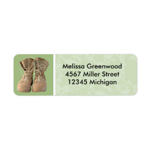 Green boots label