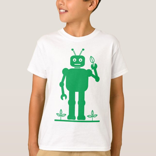 Green-Bot Apparel T-Shirt (Front)