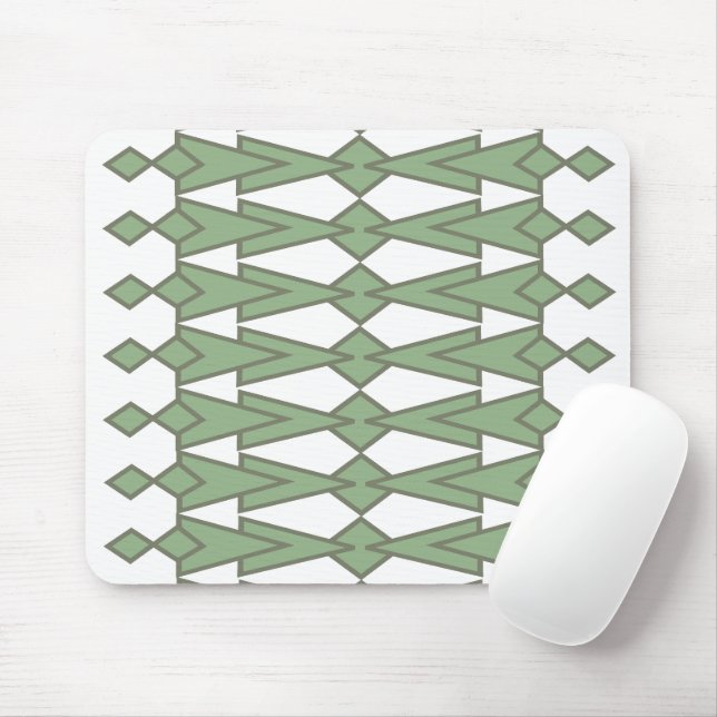 Green Bowties  Mouse Pad (With Mouse)