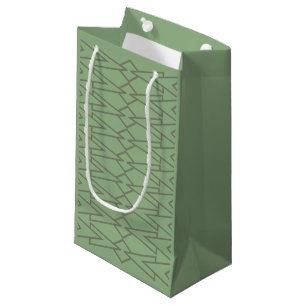 Green Bowties  Small Gift Bag