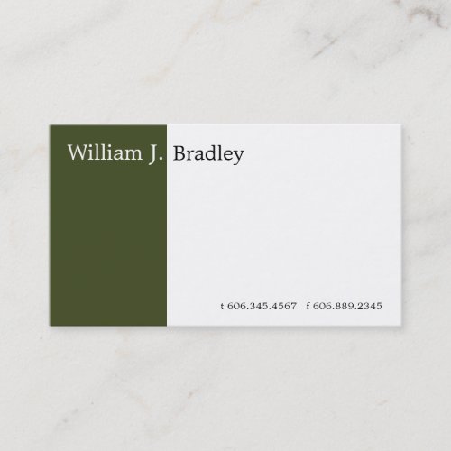 Green Box Business Card Templates