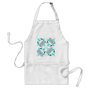 Green Boxerdogs Adult Apron