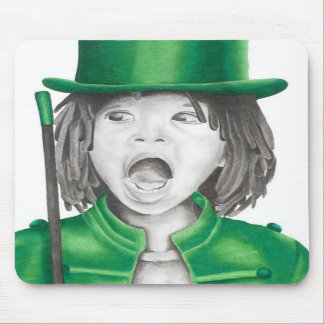 Green_Boy_1 Mousepads