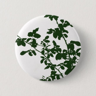 Green Branches Button