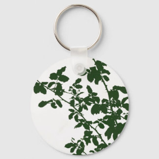 Green Branches Keychain