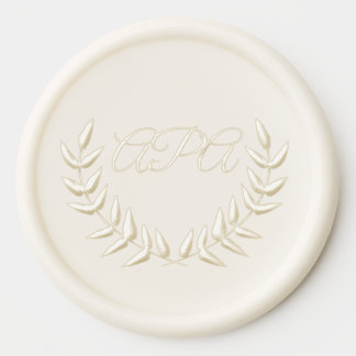 Green Branches Wax Stamp Sticker