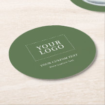 Green Branded Custom Business Logo Promotional