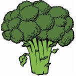 Green Broccoli Cutout<br><div class="desc">Green Broccoli illustration. Wonderful gift for Broccoli lover,  gift for vegan,  gift for vegetarian and gift for healthy diet lifestyle.</div>
