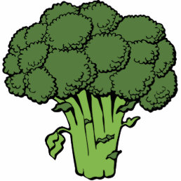 Green Broccoli Cutout