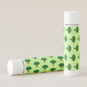 Green Broccoli Vegetable Healthy Eating Veggie Lip Balm