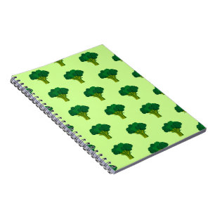 Green Broccoli Vegetable Healthy Eating Veggie Notebook
