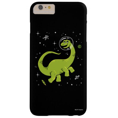 Green Brontosaurus Dinos In Space Barely There iPhone 6 Plus Case