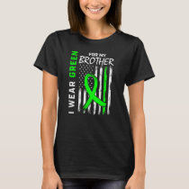 Green Brother Kidney Disease Cerebral Palsy Awaren T-Shirt