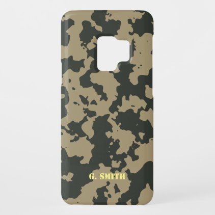 Green Brown Camouflage. Camo your Case-Mate Samsung Galaxy S9 Case