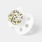 Green + Brown Deer Pacifier (Front Right)