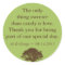 Green brown oak tree wedding quote favor label