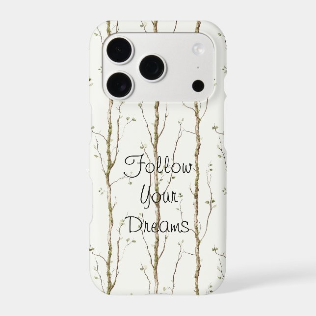 Green Brown Trees   Case-Mate iPhone Case (Back)