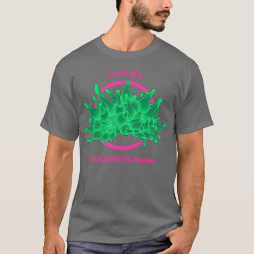 Green Bubble Tip Anemone T_Shirt