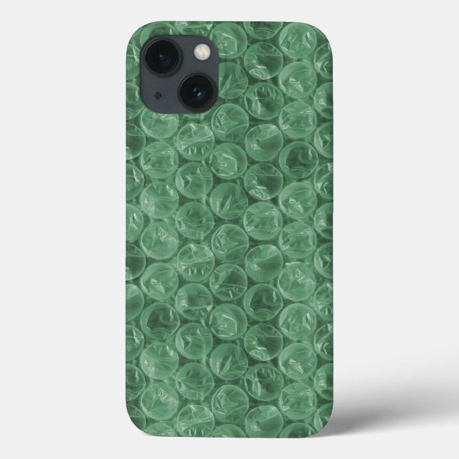 Green bubble wrap pattern Case-Mate iPhone case (Back)