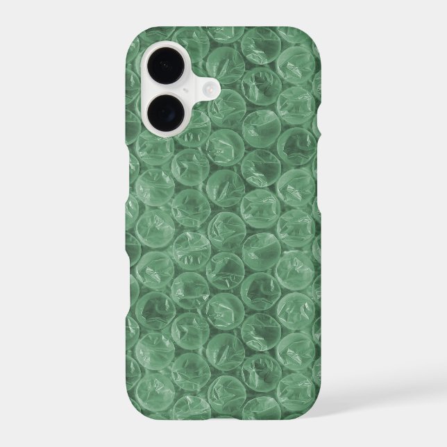 Green bubble wrap pattern Case-Mate iPhone case (Back)