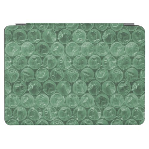 Green bubble wrap pattern iPad air cover