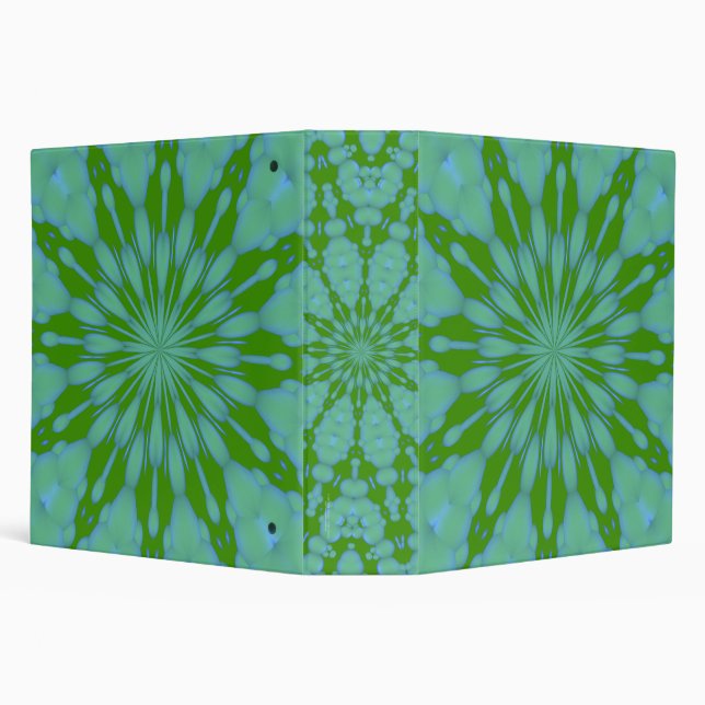 Green Bubble Zen 2" Binder (Background)