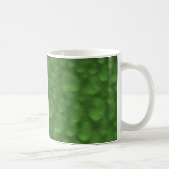 Green Bubbles Mug (Right)
