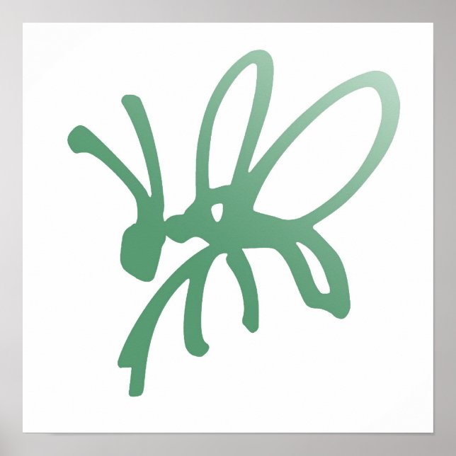 Green Bug Print (Front)